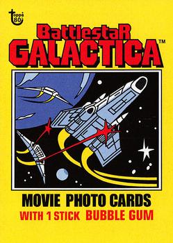 2018 Topps 80th Anniversary Wrapper Art #83 1978 Battlestar Galactica Front