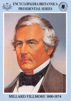 1991 Encyclopedia Britannica Presidential #NNO Millard Fillmore Front