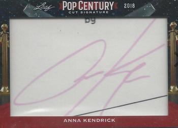 2018 Leaf Metal Pop Century - Cut Signatures #PCC-AK1 Anna Kendrick Front