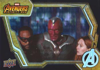 2018 Upper Deck Marvel Avengers Infinity War #33 Reunited Front