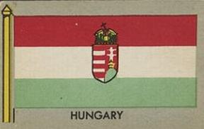 1950 Topps Parade Flags of the World (R714-6) #55 Hungary Front