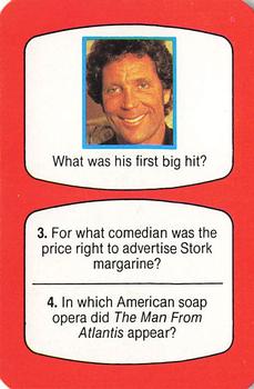 1985 Milton Bradley TV Times #NNO Tom Jones Front