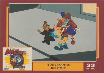 1993 Dynamic Marketing Disney Adventures #33 You’ve got to help me Front