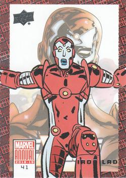 2018-19 Upper Deck Marvel Annual #41 Iron Lad Front