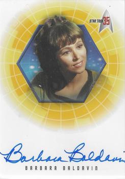 2001 Rittenhouse Star Trek 35th Anniversary HoloFEX - Autographs #A26 Barbara Baldavin Front
