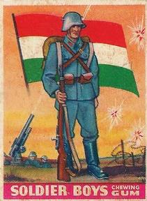 1934 Goudey Soldier Boys (R142) #15 Hungary Front