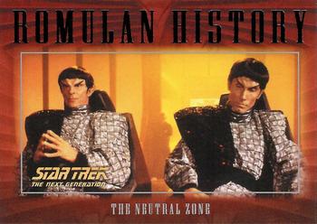 2002 Rittenhouse Star Trek: Nemesis - Romulan History #R3 The Neutral Zone Front