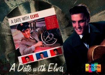 1999 Inkworks Elvis Presley Platinum - Platinum Record Smasher #R8 A Date with Elvis Front