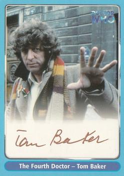2000 Strictly Ink Doctor Who The Definitive Series 1 - Autographs #A1 Tom Baker Front