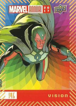 2017 Upper Deck Marvel Annual - Color Wheel Foil #145 Vision Front