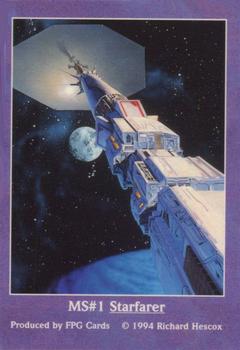 1994 FPG Richard Hescox - Metallic #MS1 Starfarer Back