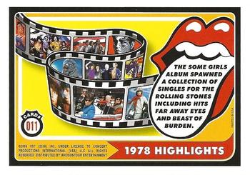 2006 RST The Rolling Stones #011 1978 Highlights: The Some Girls album spawned... Back