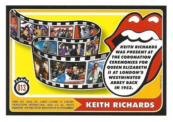 2006 RST The Rolling Stones #013 Keith Richards: Keith Richards was present at the coronation... Back