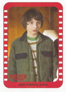 2018 Topps Stranger Things - Scenes Stickers #3 Motivated Mike Front