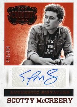 2014 Panini Country Music - Signatures #S-SM Scotty McCreery Front