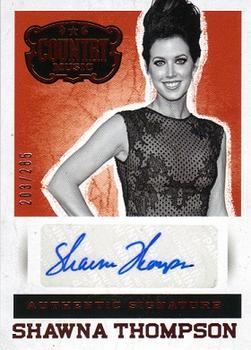 2014 Panini Country Music - Signatures #S-ST Shawna Thompson Front