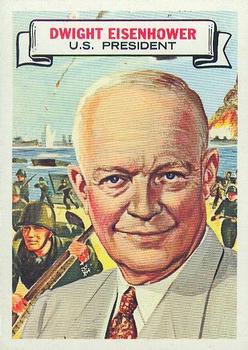 1968 Topps Who Am I? (No Disguise) #40 Dwight Eisenhower Front