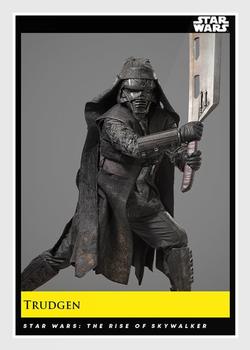 2018-19 Topps Star Wars Galactic Moments Countdown to Episode IX #154 Trudgen Front