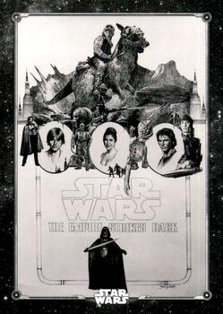 2019 Topps Star Wars Black & White: The Empire Strikes Back - Posters #PO-4 The Whole Ensemble Front