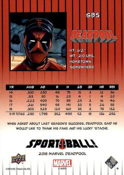 2019 Upper Deck Marvel Deadpool - Sport Ball! Non-Sport - Gallery | Trading  Card Database