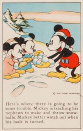 1936 The Adventures of Mickey Mouse (D52) - Asheville Baking Co. #NNO Here's Where There Is Going... Front