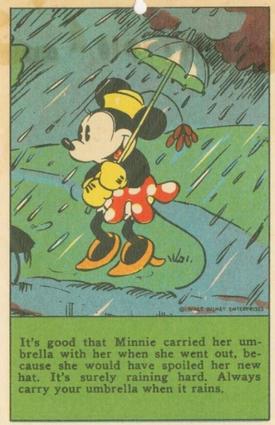 1936 The Adventures of Mickey Mouse (D52) - Asheville Baking Co. #NNO It's Good That Minnie... Front