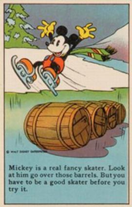 1936 The Adventures of Mickey Mouse (D52) - Butterfly Prize Winner Bread #NNO Mickey Is A Real Fancy... Front