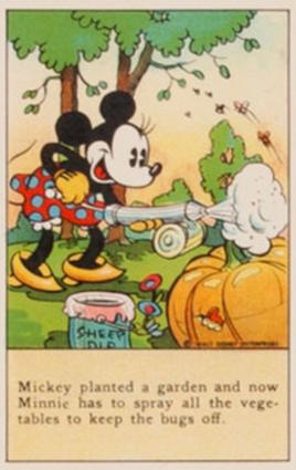 1936 The Adventures of Mickey Mouse (D52) - Butterfly Prize Winner Bread #NNO Mickey Planted A... Front