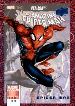 2018-19 Upper Deck Marvel Annual - Blue #98 Spider-Man Front