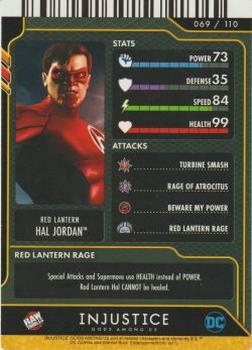 2019 Raw Thrills Injustice Arcade: Gods Among Us Series 2 #69 Hal Jordan Back