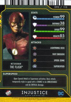 2019 Raw Thrills Injustice Arcade: Gods Among Us Series 2 #93 Flash Back