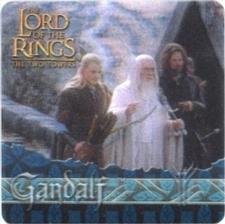 2002 Artbox Lord of the Rings: The Two Towers Action Flipz #48 Gandalf Front