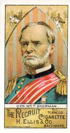 1991 H. Ellis & Co. Generals of the Civil War #NNO William T. Sherman Front