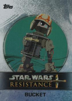 2019 Topps Star Wars: Resistance - Characters #7 Bucket Front