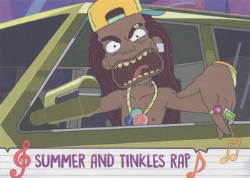 2019 Cryptozoic Rick and Morty Season 2 - Face the Music #M07 Summer and Tinkles Rap Front