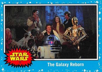2019 Topps Star Wars Journey to Star Wars The Rise of Skywalker #32 The Galaxy Reborn Front