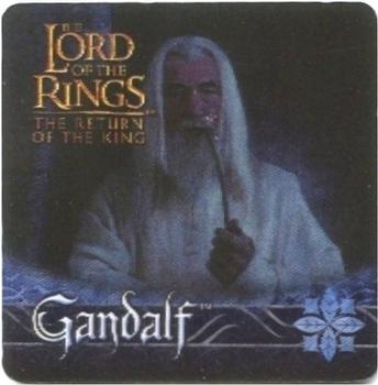 2003 Artbox Lord of the Rings: The Return of the King Action Flipz #29 Gandalf Front