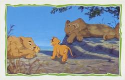1994 Panini The Lion King Stickers #58 Sticker 58 Front