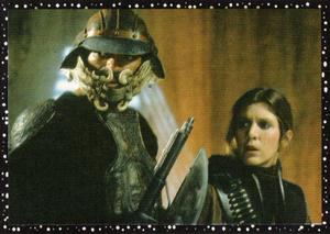 1996 Panini Star Wars Stickers #120 Lando Calrissian and Princess Leia Front