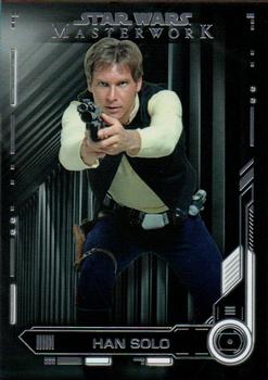 2019 Topps Star Wars Masterwork #3 Han Solo Front