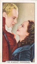 1935 Gallaher Famous Film Scenes #20 The Scarlet Pimpernel Front