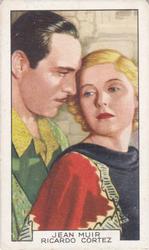 1935 Gallaher Film Partners #27 Jean Muir / Ricardo Cortez Front