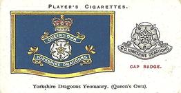 1924 Player's Drum Banners & Cap Badges #31 Yorkshire Dragoons Yeomanry Front