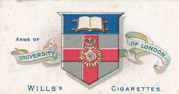 1905 Wills's Borough Arms-1st Series Descriptive #34 London University Front