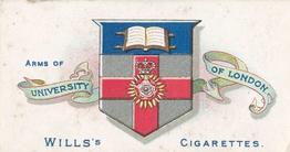 1904 Wills's Borough Arms-Scroll (Unnumbered) #NNO London University Front
