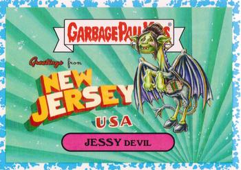 2018 Topps Garbage Pail Kids: Oh, the Horror-ible! - Spit #3a Jessy Devil Front