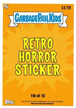 2018 Topps Garbage Pail Kids: Oh, the Horror-ible! - Spit #11b Hitch Coco Back