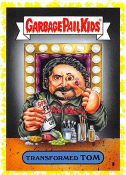 2019 Topps Garbage Pail Kids: Revenge of Oh, the Horror-ible! - Blood Splatter Yellow #14a Transformed Tom Front