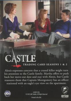 2013 Cryptozoic Castle Seasons 1 & 2 #49 Eagle Eye Back