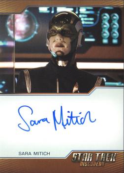 2019 Rittenhouse Star Trek: Discovery Season One - Autographs (Border Design) #NNO Sara Mitich Front